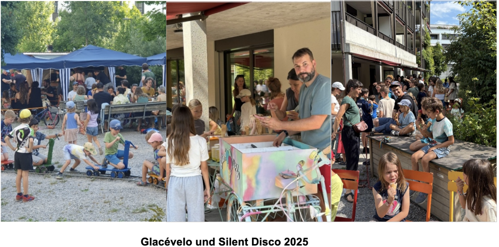 Glacévelo und Silent Disco